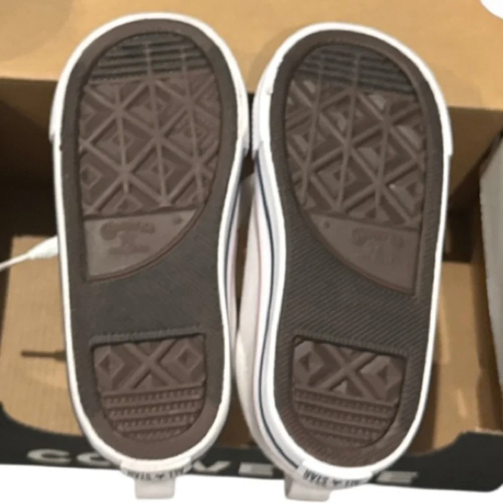 New authentic Converse signature designer canvas kids slip on sneakers 9 display